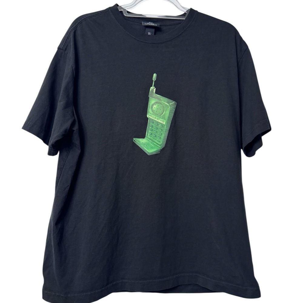 H&M Black Relaxed Fit T-Shirt